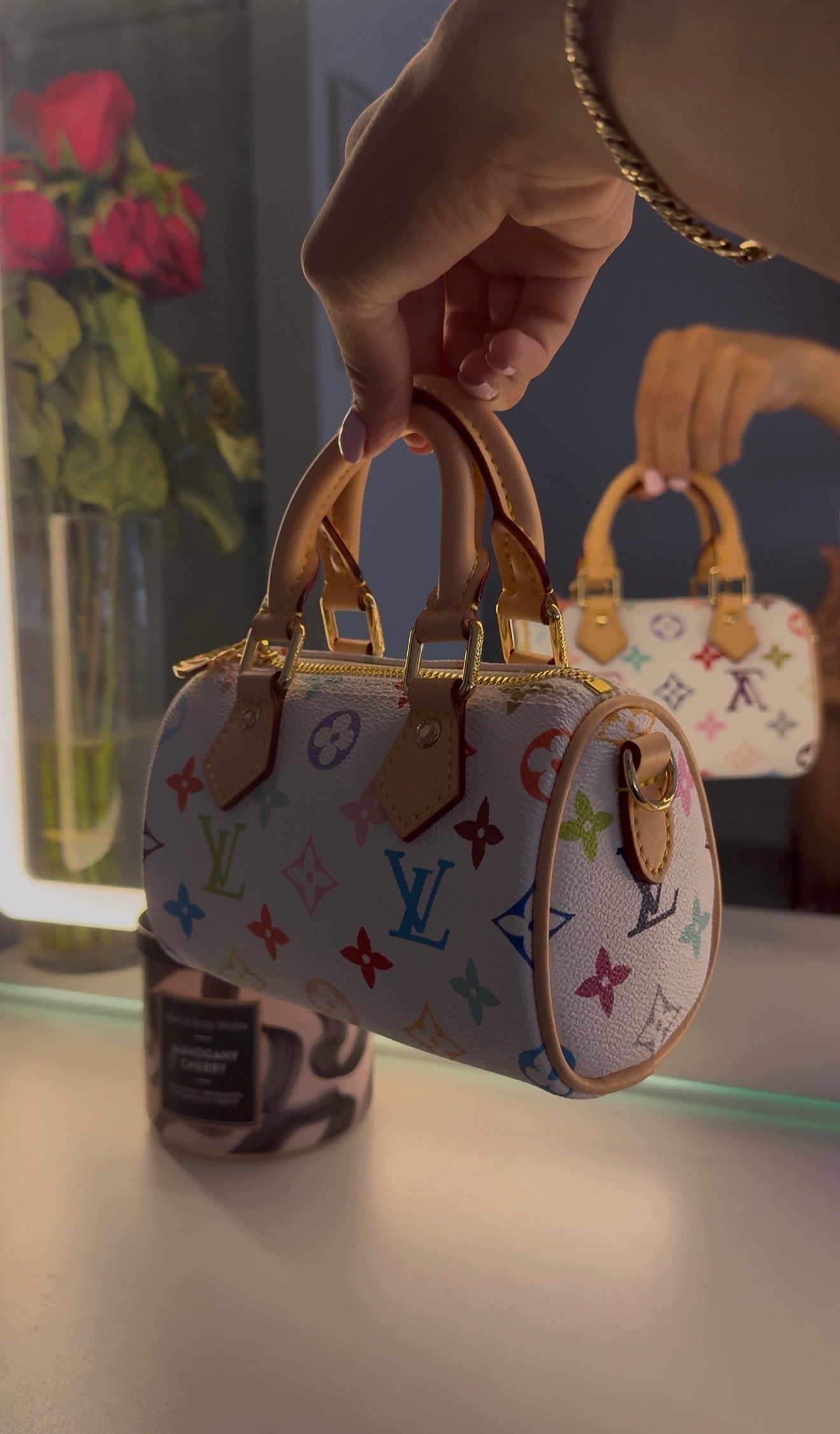 Rainbow mini bag